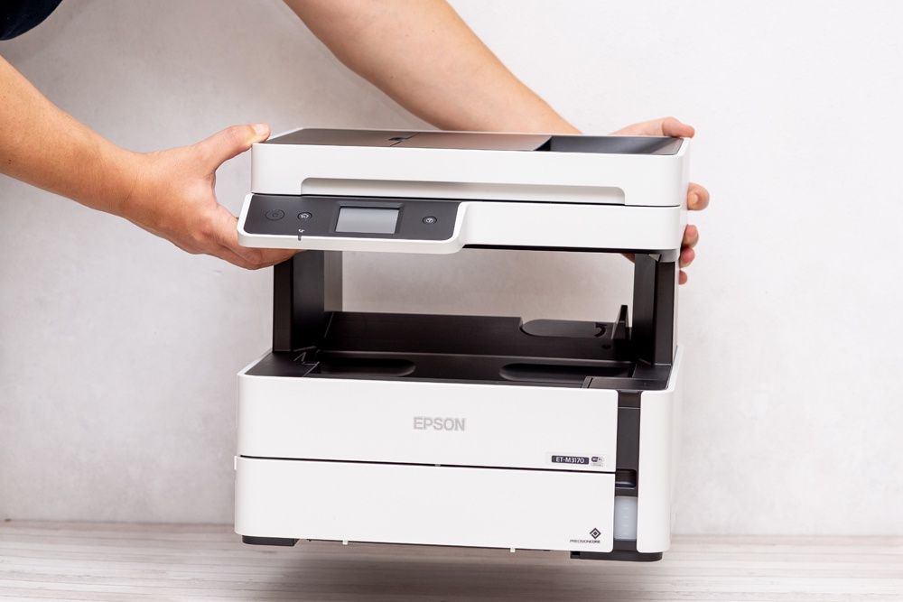 Epson ET M3170 dłonie