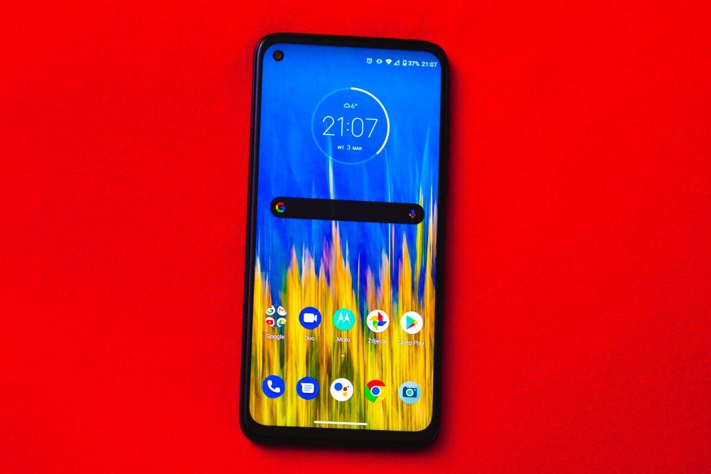 Motorola Moto G8 Power główny ekran