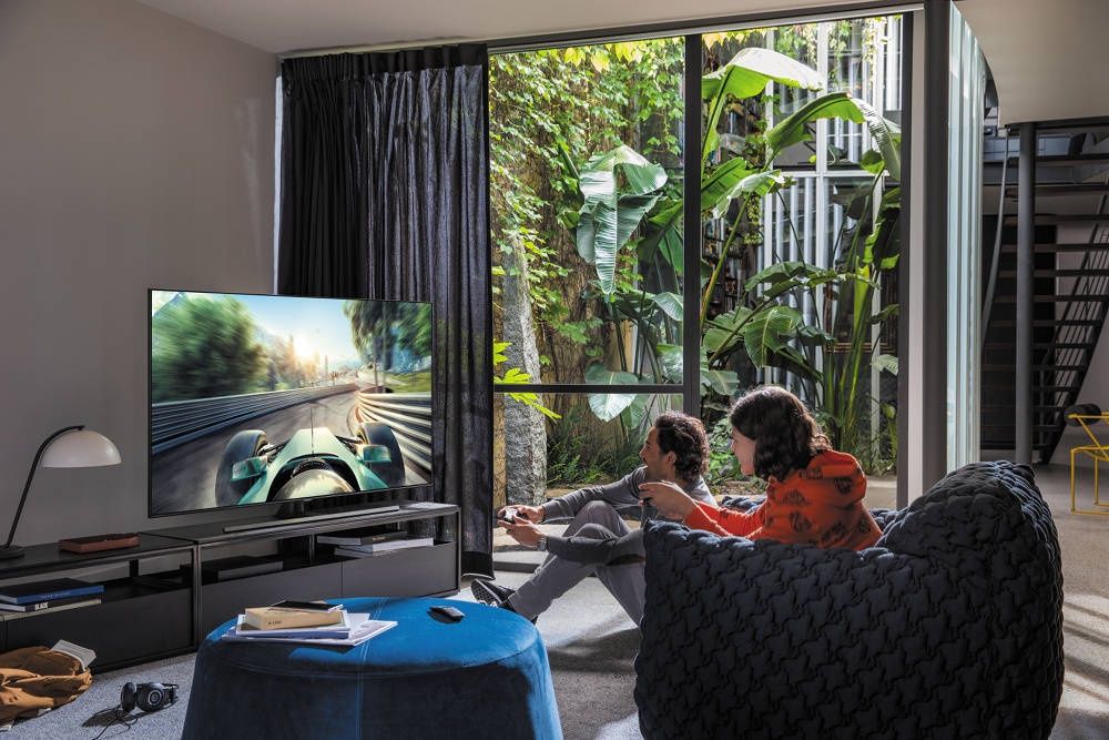 Samsung QLED TV 2020 gry