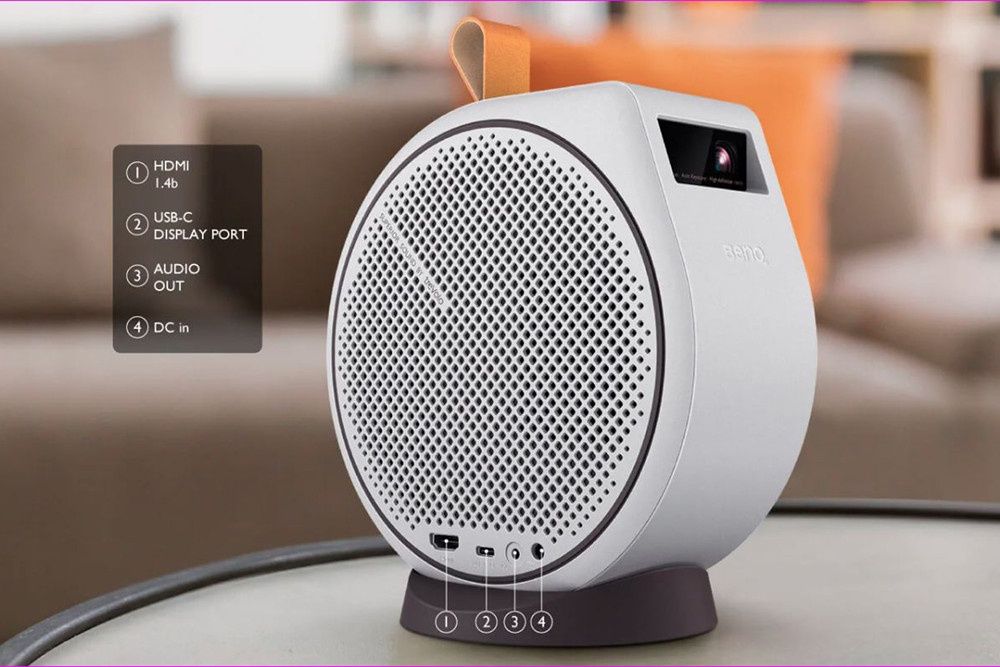 BenQ GV30 złącza