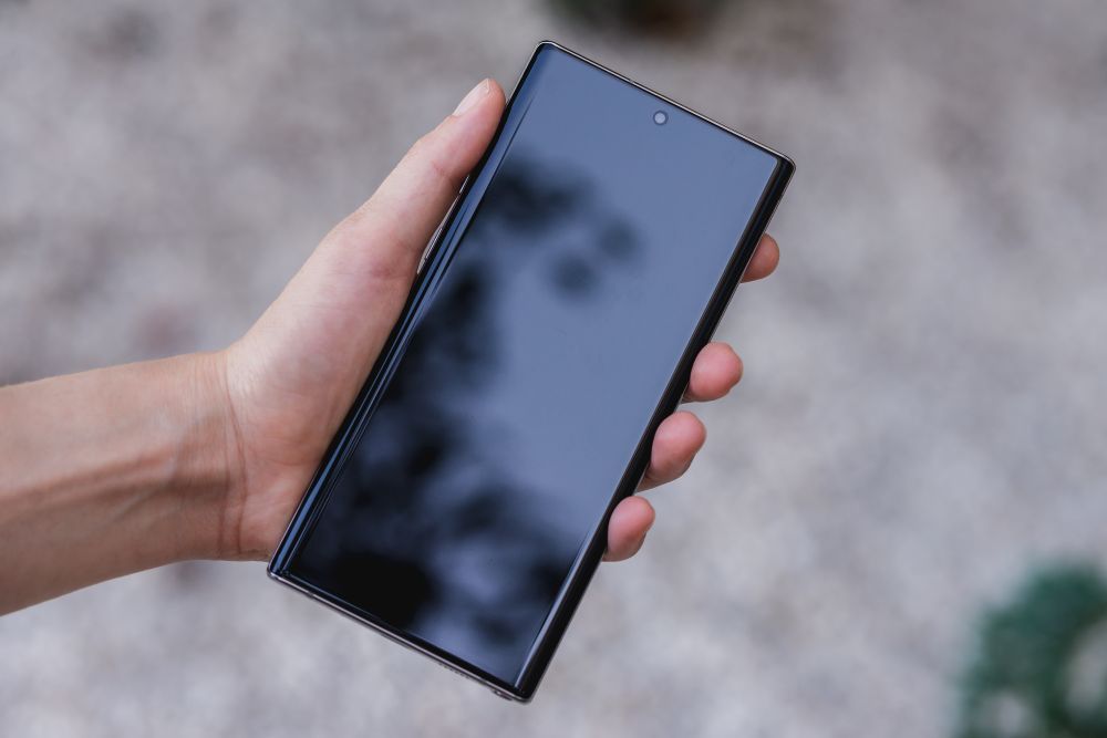 Samsung Galaxy Note 10+ dłoń