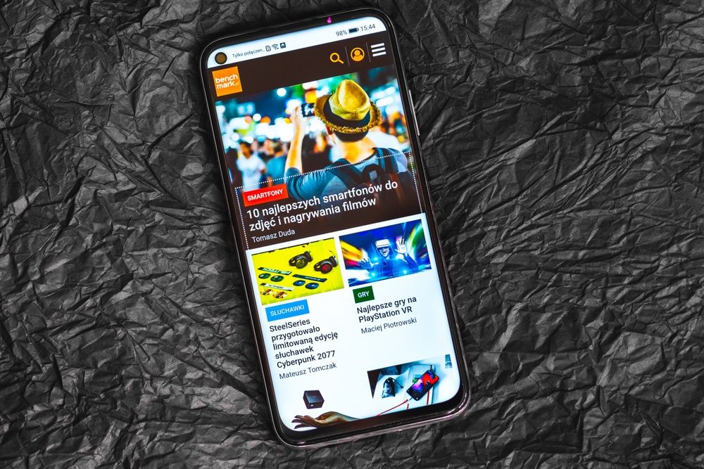 Huawei P40 Lite ekran czarny