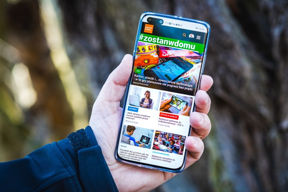 Huawei P40 Pro przeglądarka internetowa