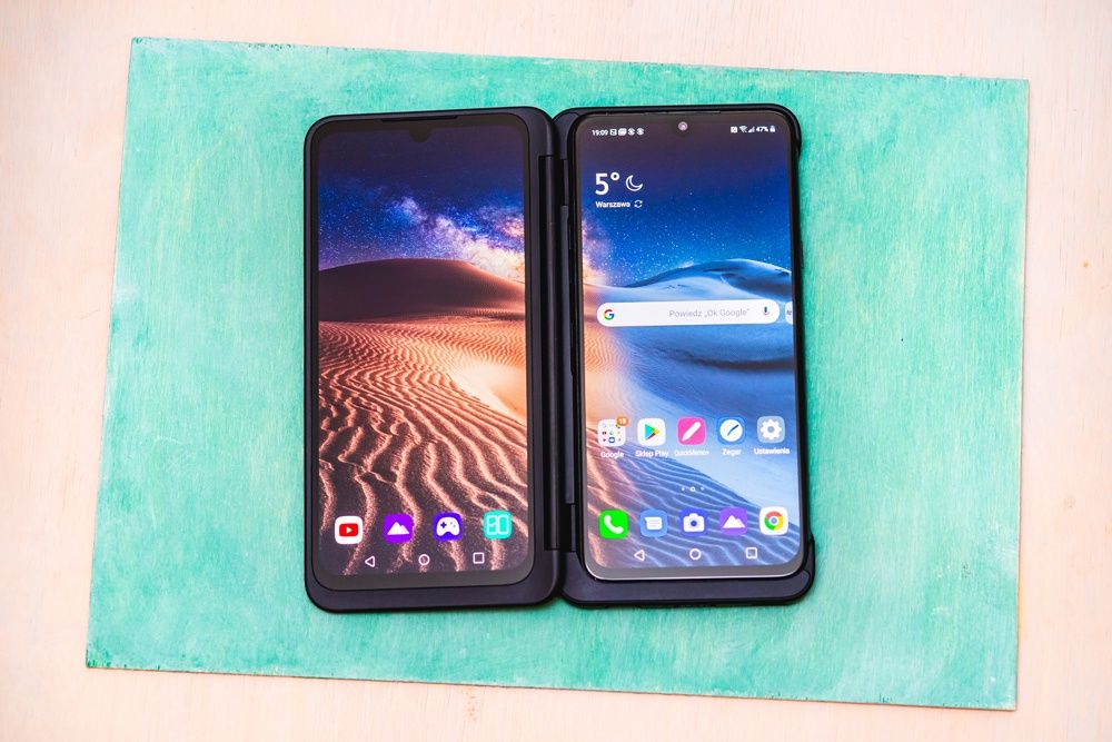 LG G8X ThinQ Dual Screen - dwa ekrany