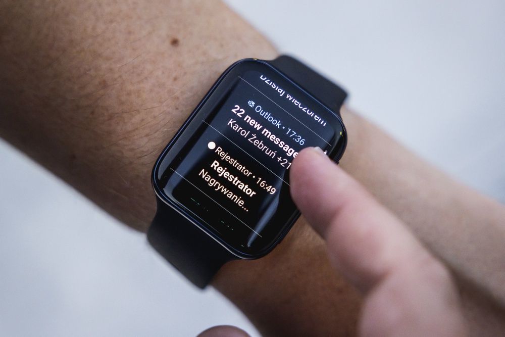 OPPO Watch powiadomienia