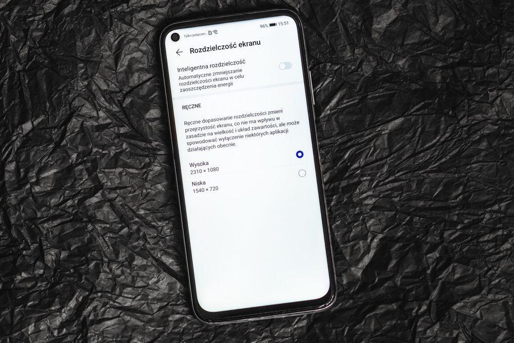 Huawei P40 Lite rozdzielczość