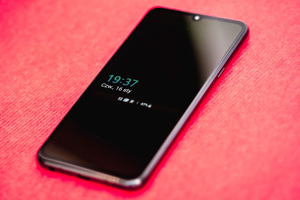 LG G8X ThinQ - ekran Always On