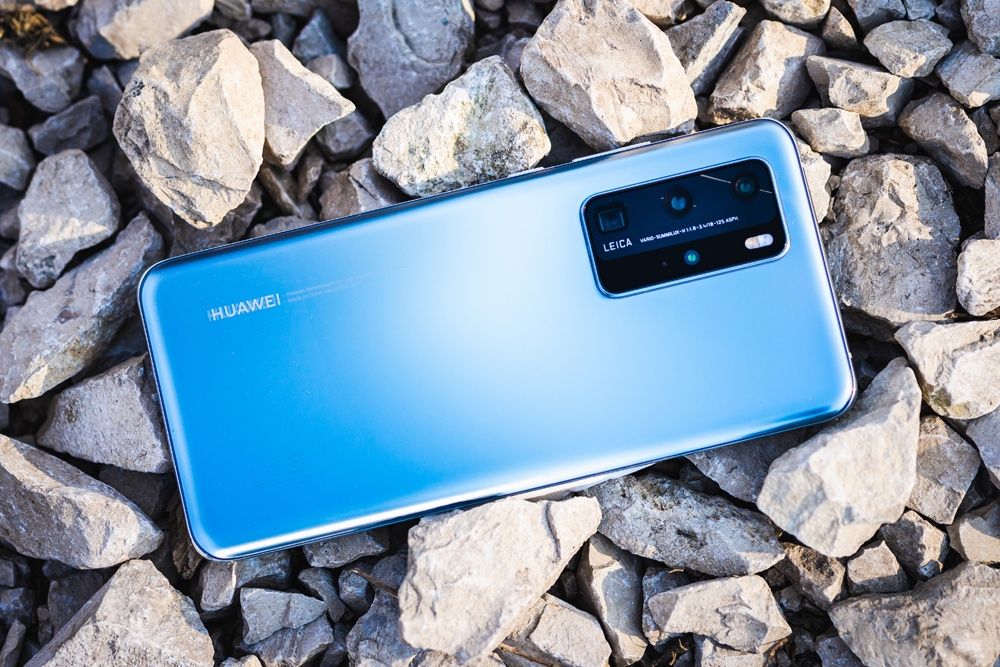 Huawei P40 Pro i kamienie