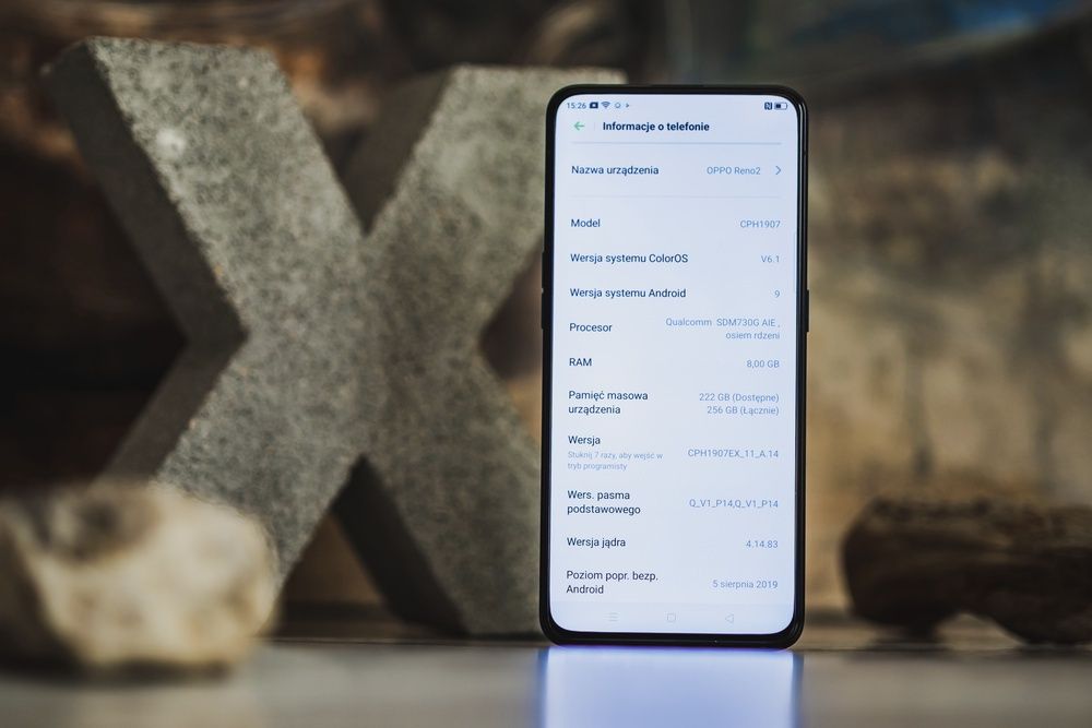 Oppo Reno 2 ekran ColorOS