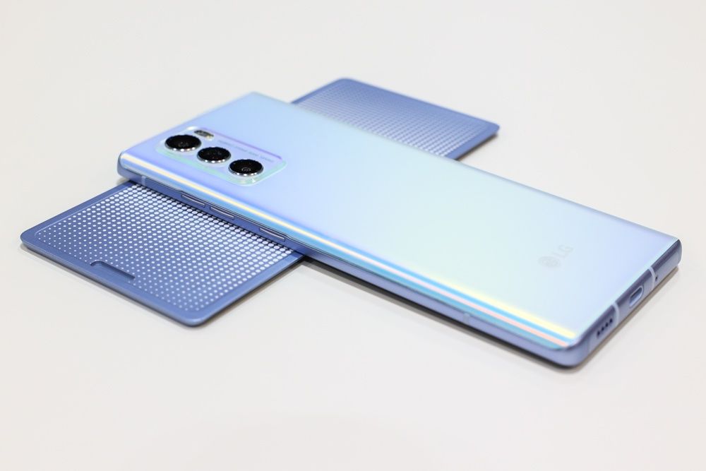 LG Wing przyciski