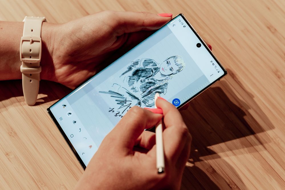 Samsung Galaxy Note 10+ rysowanie
