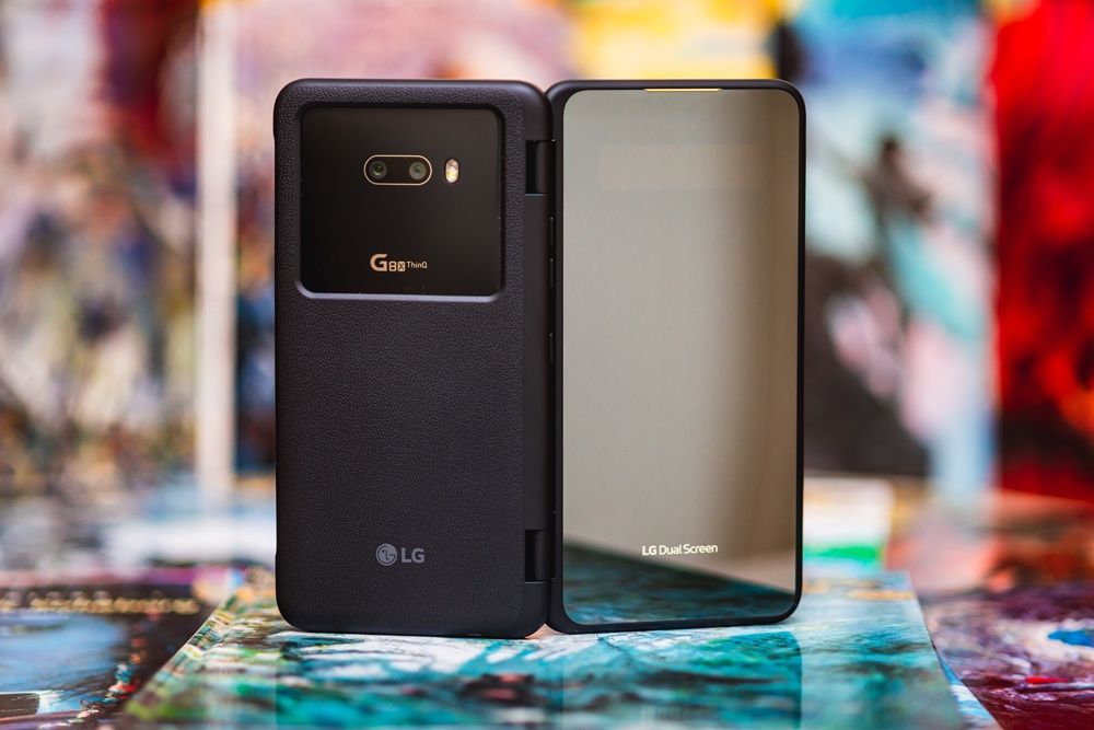 LG G8X ThinQ Dual Screen z tyłu