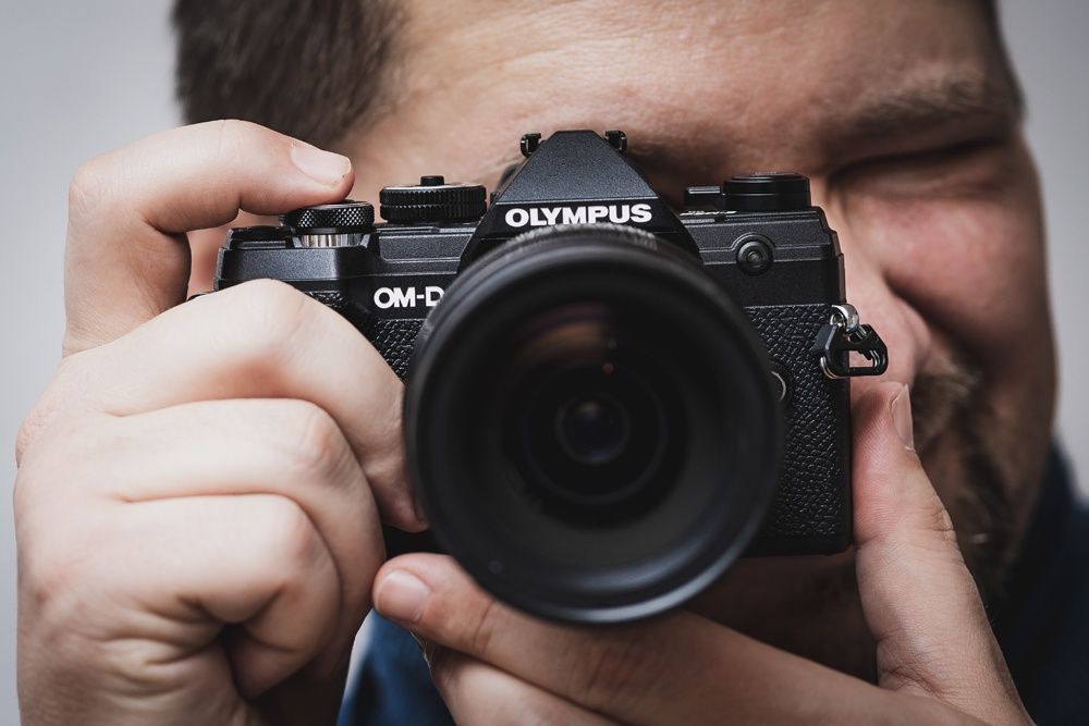 Olympus OM-D E-M5 III fotografowanie oko