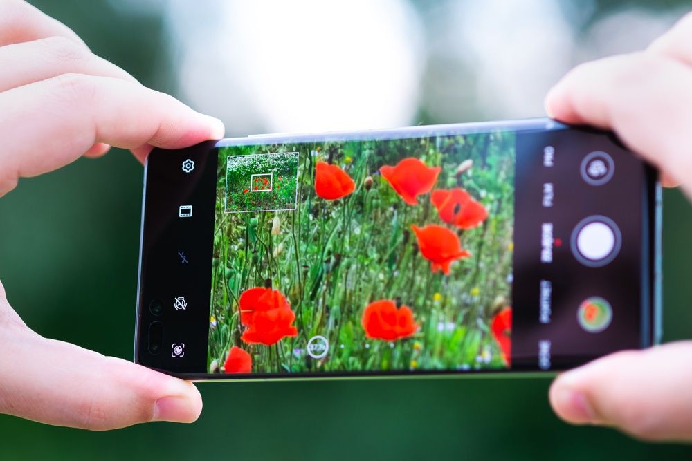 Huawei P40 Pro Plus ramka pomocnicza przy zoomowaniu