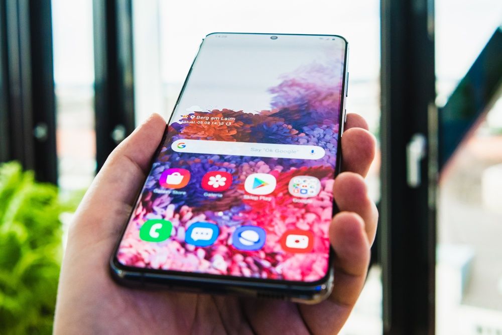 Samsung Galaxy S20 Ultra wyświetlacz