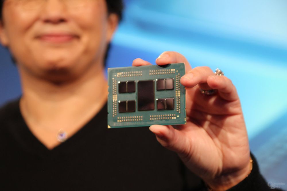 AMD Epyc Rome - zdjęcie procesora