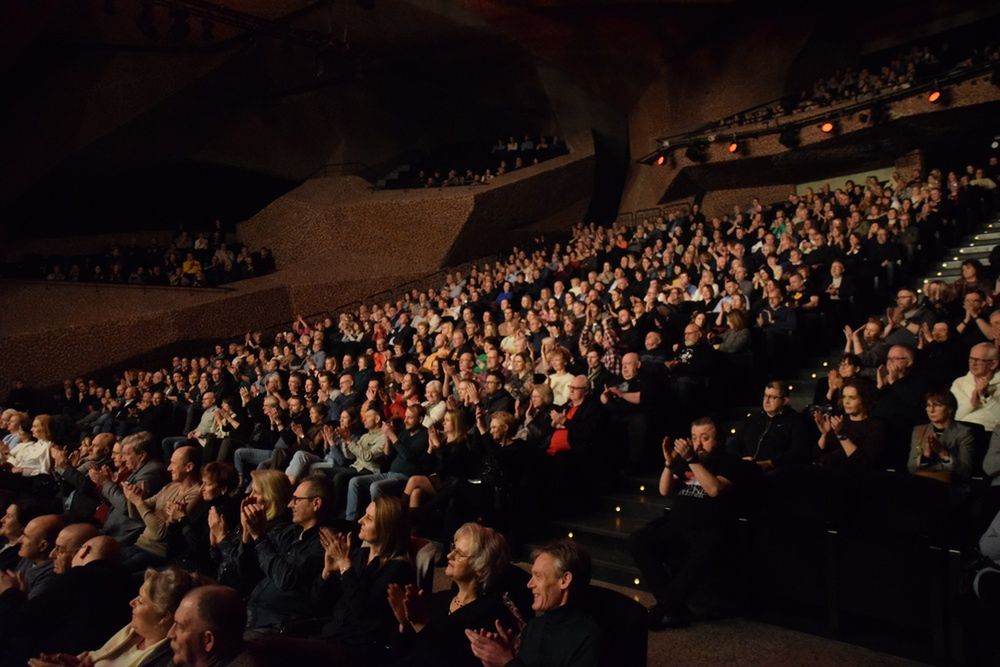 Ray Wilson na scenie CKK Jordanki