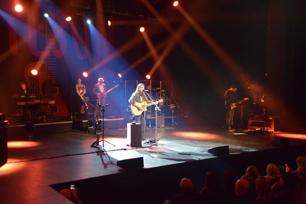 Ray Wilson na scenie CKK Jordanki