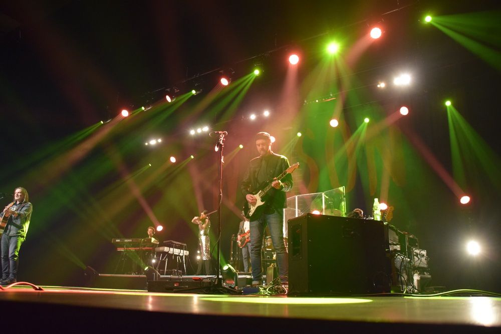 Ray Wilson na scenie CKK Jordanki