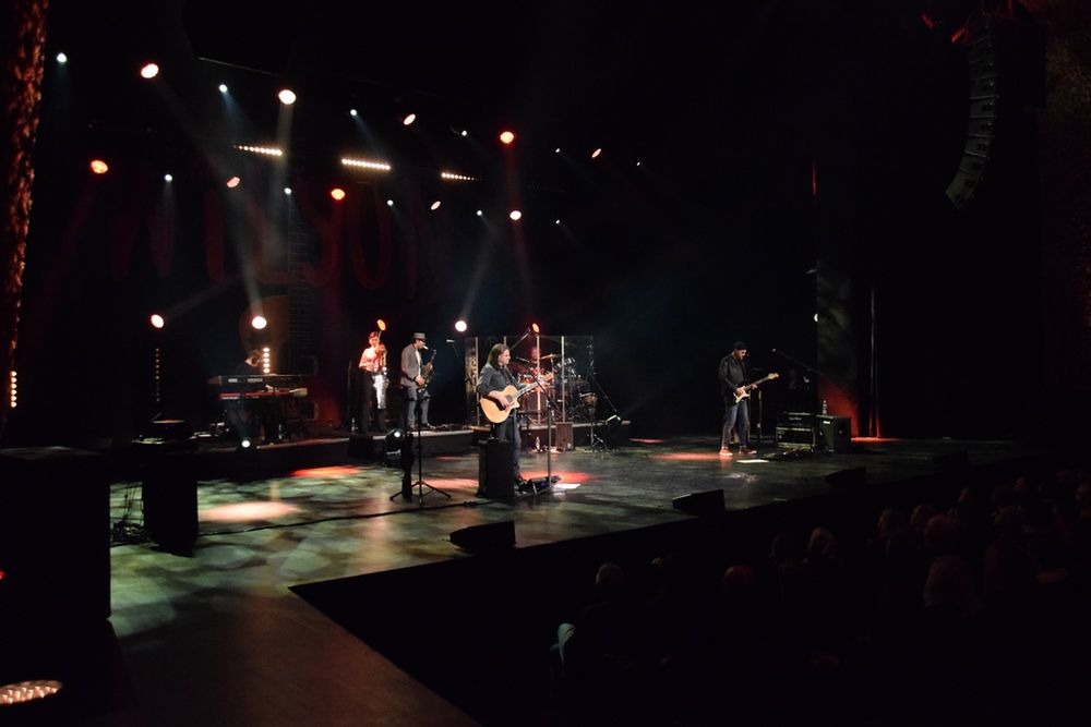 Ray Willson na scenie CKK Jordanki