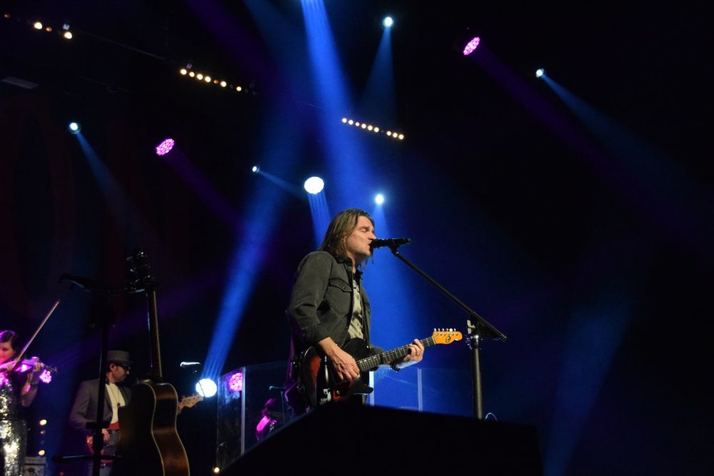 Ray Willson na scenie CKK Jordanki