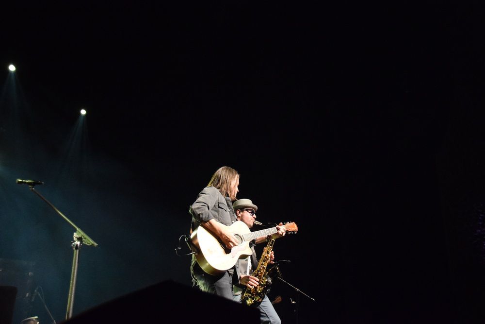 Ray Willson na scenie CKK Jordanki