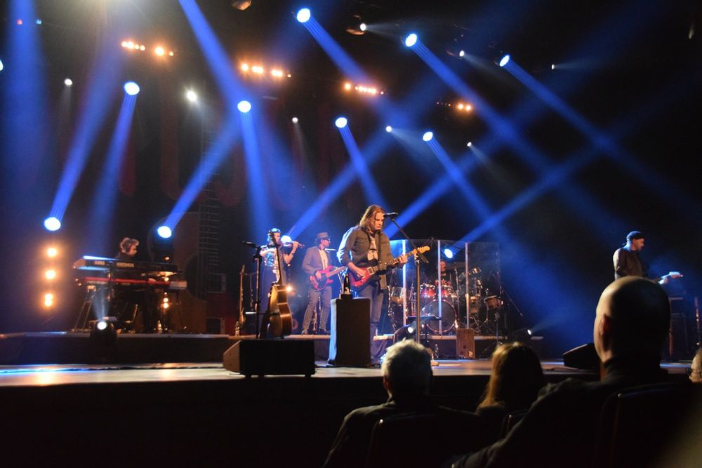 Ray Wilson na scenie CKK Jordanki