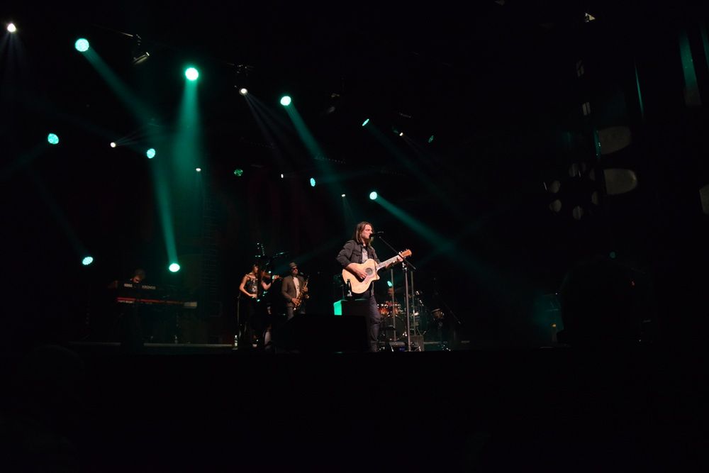 Ray Wilson na scenie CKK Jordanki