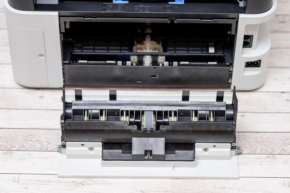 Epson ET M3170 prowadnica papieru tył