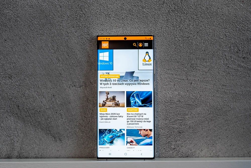 Galaxy Note20 ekran