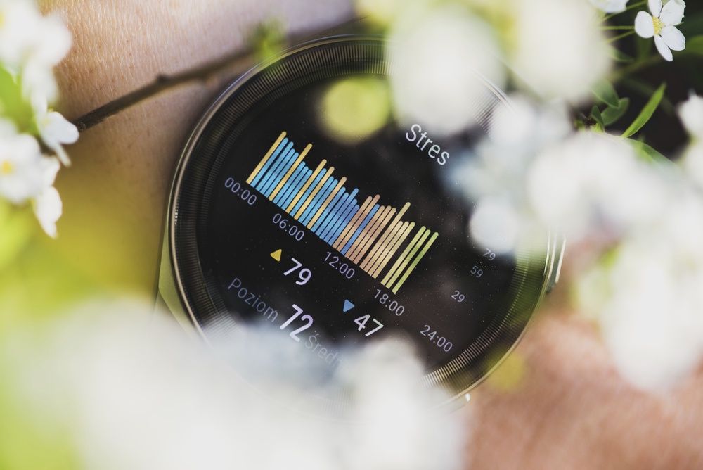 Huawei Watch GT 2e pomiar stres