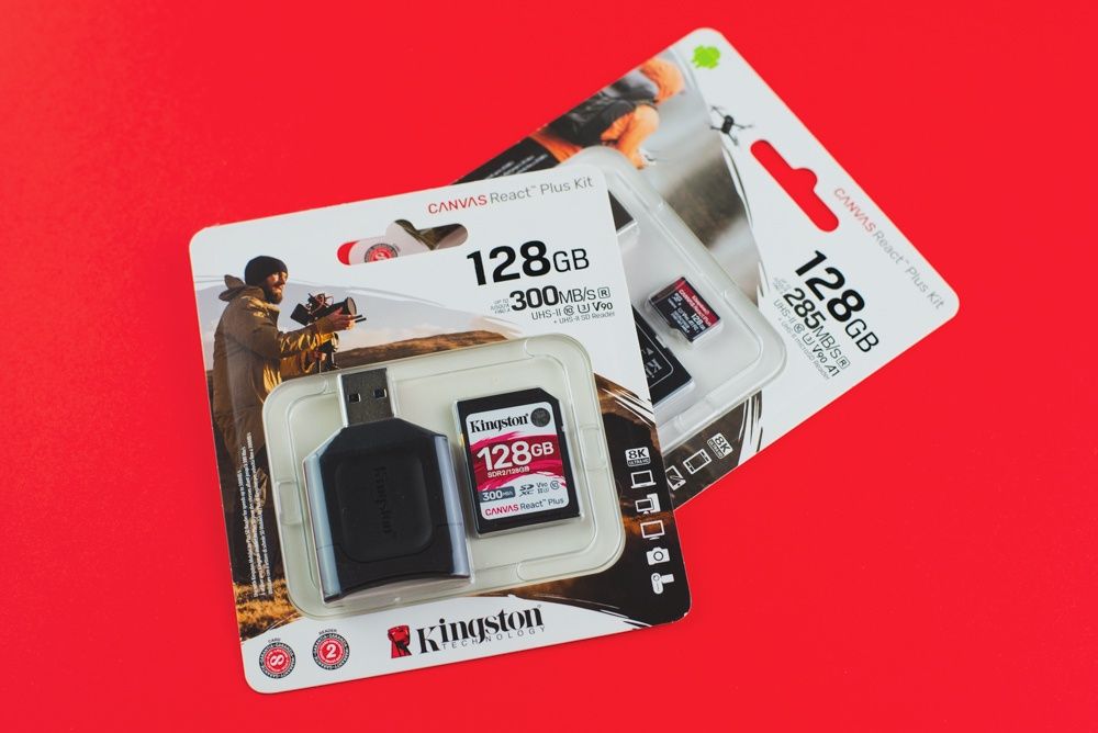 Kingston Canvas React Plus SDXC microSDXC