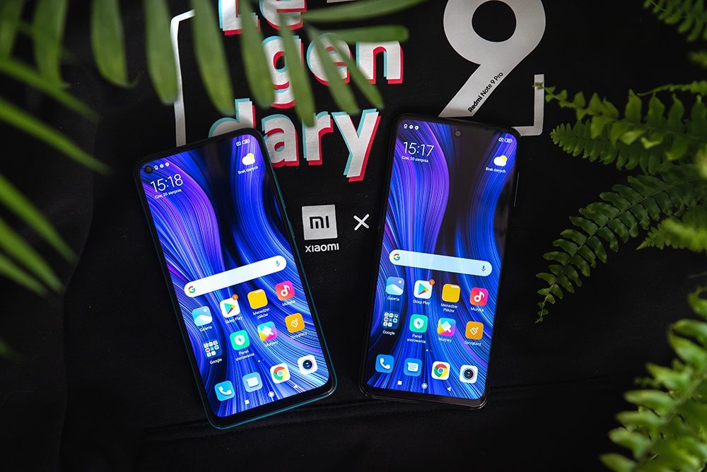 Xiaomi Redmi Note 9 Pro i Note 9 ekran