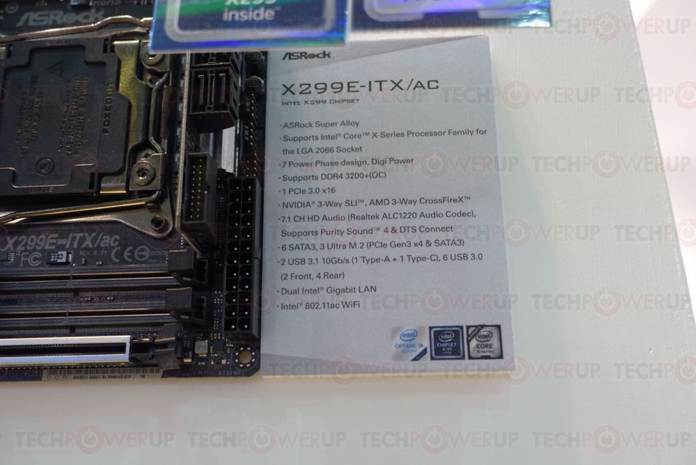 ASRock X299-E ITX/ac