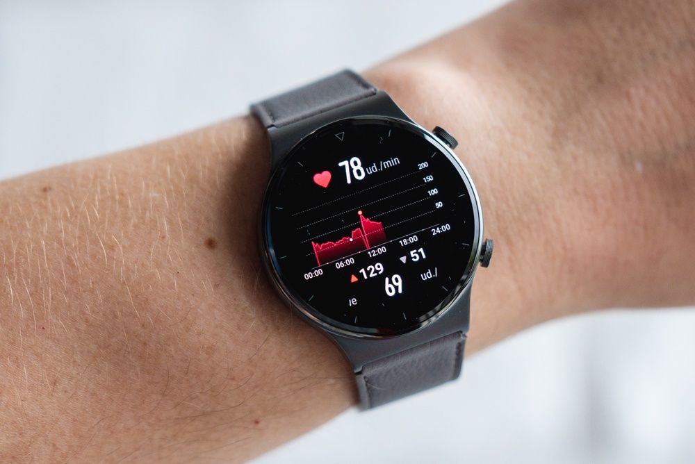 Huawei Watch GT 2 Pro pomiar tętna