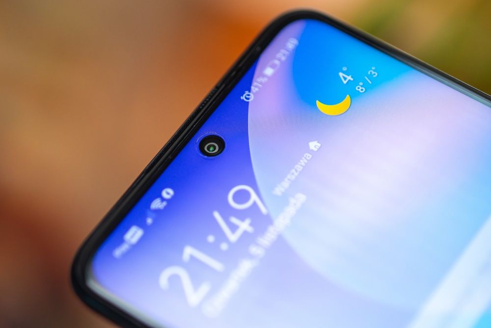 Huawei P smart 2021 aparat przód