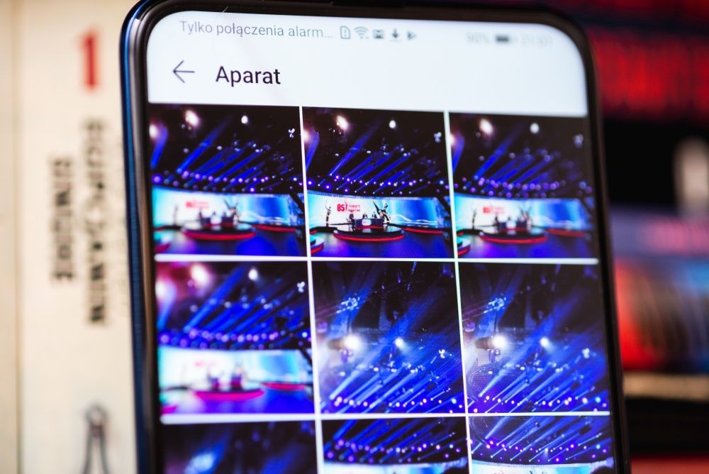 Honor 9X ekran zbliżenie