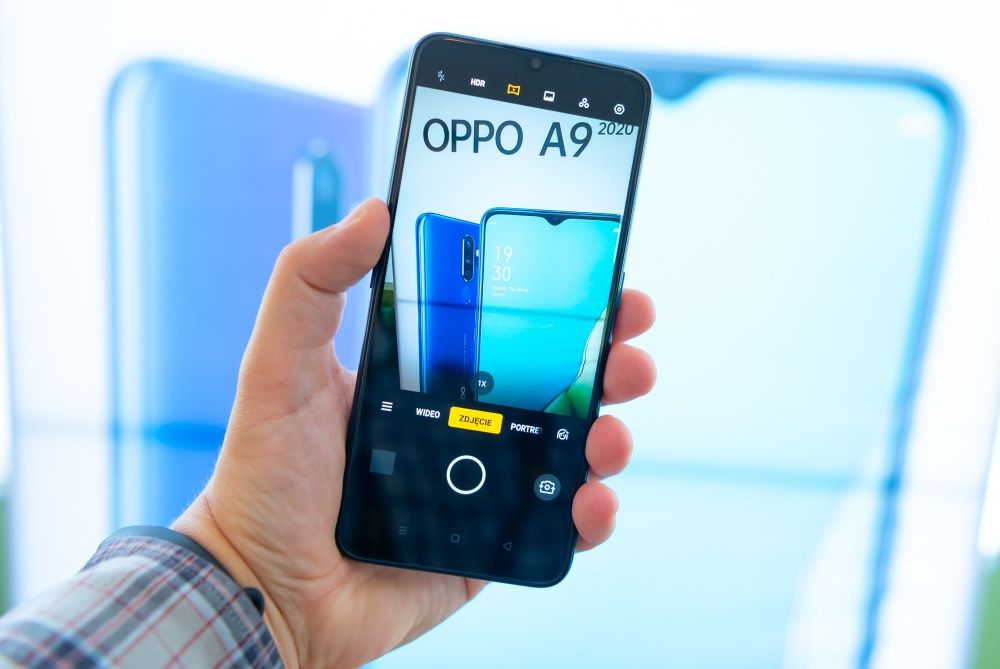 Oppo A9 (2020) interfejs aparatu