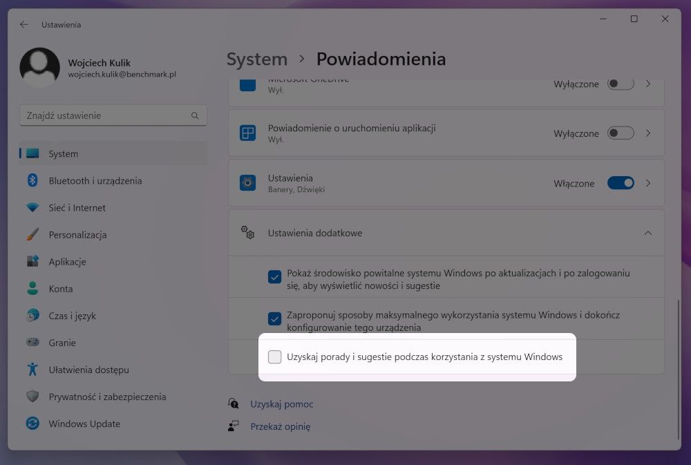 Windows 11 reklamy porady