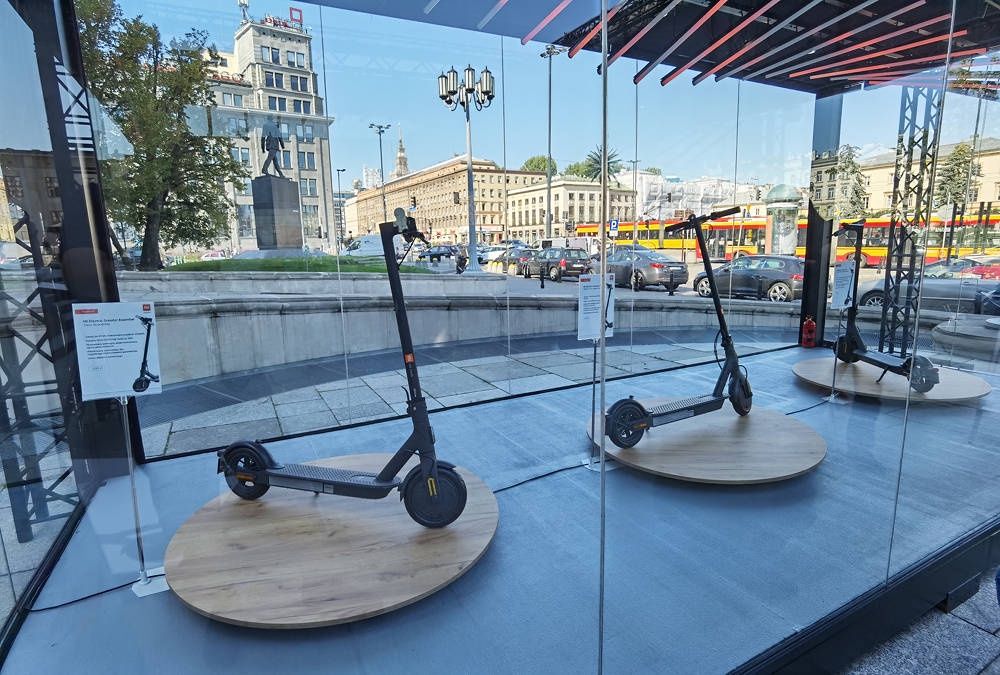 Xiaomi Mi Pop Up Store hulajnogi