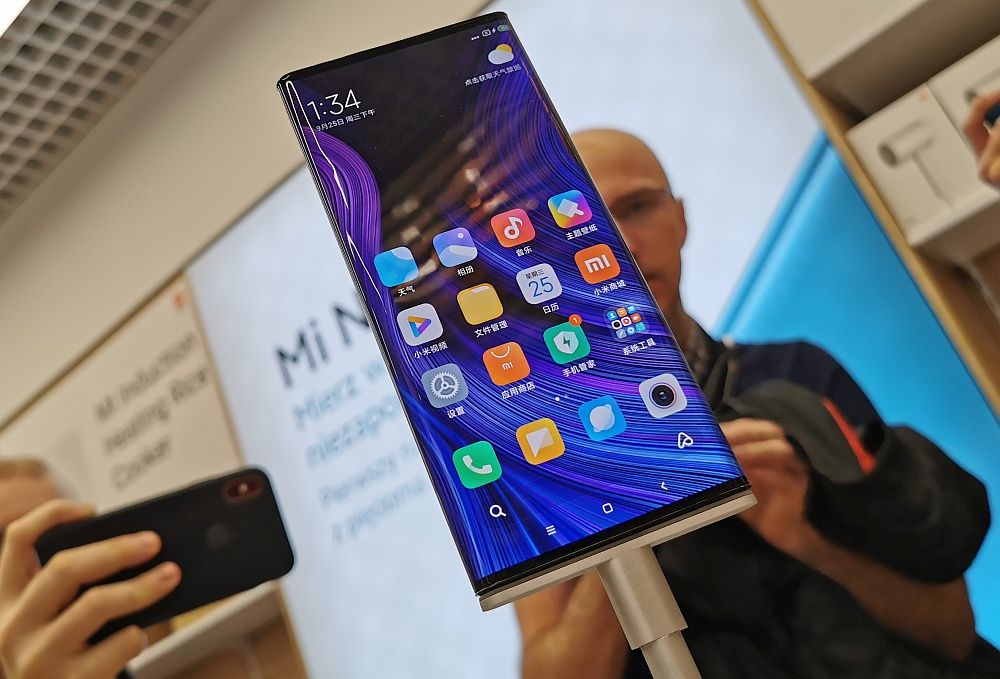 Xiaomi Mi Mix Alpha interfejs