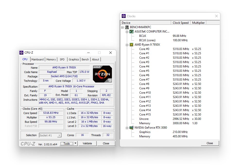 AMD Ryzen 9 7950X - podkręcanie procesora