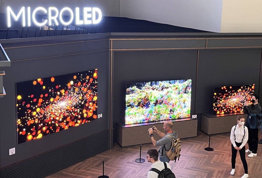microLED telewizory