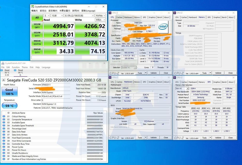 Intel Rocket Lake na płycie głównej Z490