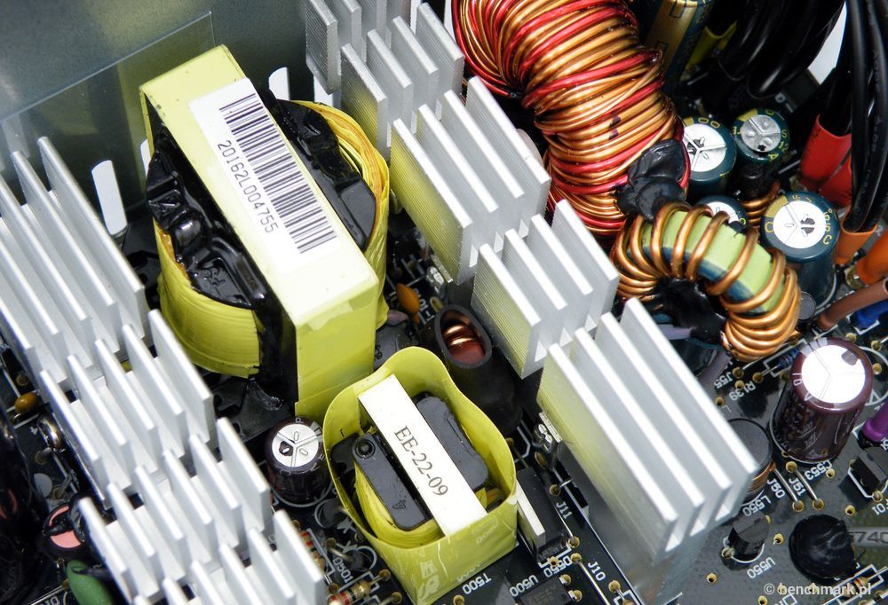 be quiet! System Power 8 500 W - wnętrze