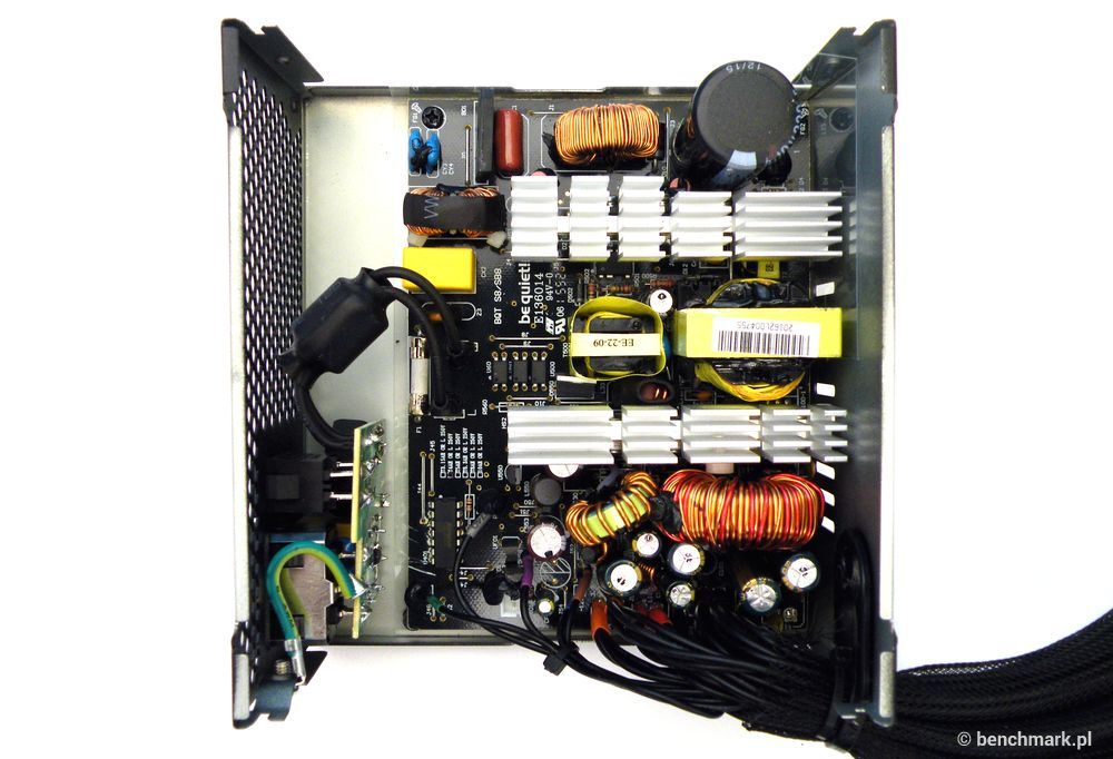 be quiet! System Power 8 500 W - wnętrze
