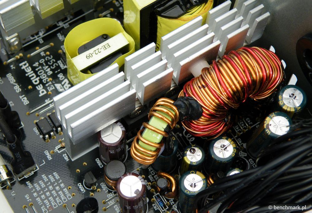 be quiet! System Power 8 500 W - wnętrze
