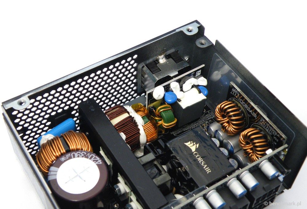 Corsair SF450 zasilacz wnętrze