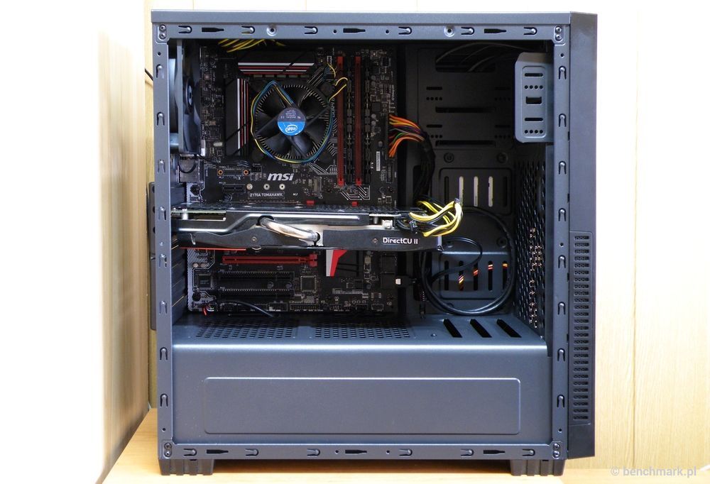 SilentiumPC Regnum RG1 Pure Black - montaż podzespołów