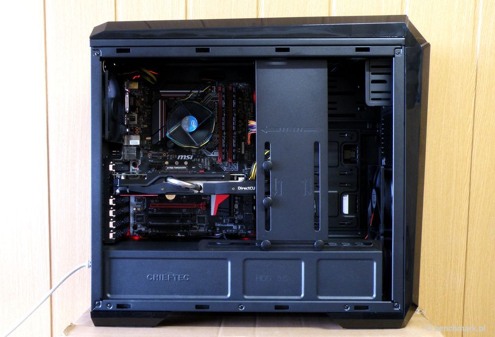Chieftec Gaming GP-01B - montaż podzespołów